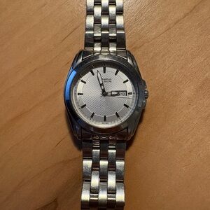 Bulova Silver Men's Watch